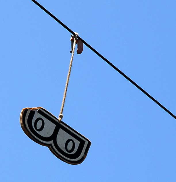 Hanging Eyes, First Street and La Brea