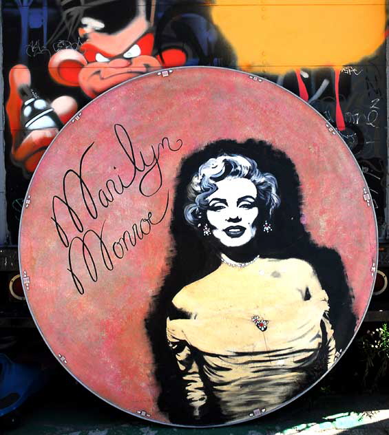Marilyn Monroe tabletop, Nick Metropolis Studio Props, First Street and La Brea
