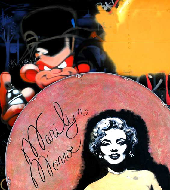 Marilyn Monroe tabletop, Nick Metropolis Studio Props, First Street and La Brea