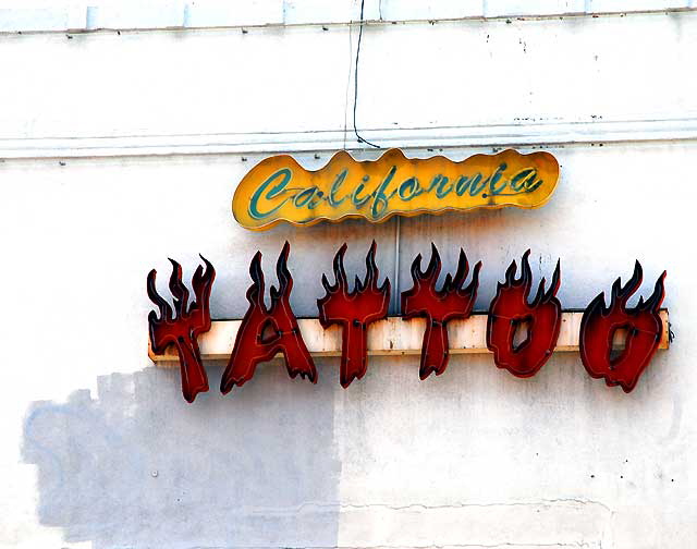 California Tattoo, Hollywood Boulevard 