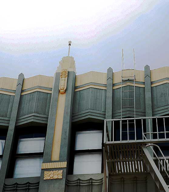 The Hollywood Center Building, the first home of the Screen Actors Guild and of the Writers Guild of America - 1929, by Norton and Wallis - southwest corner of Hollywood Boulevard and Cherokee 