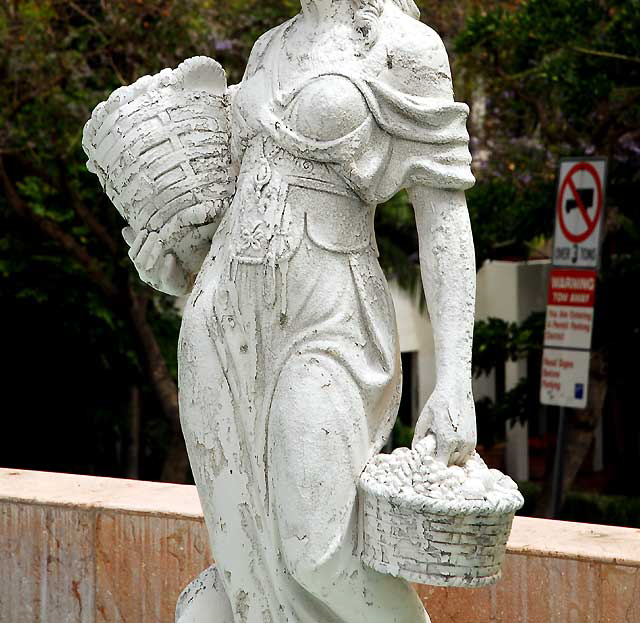 Fountain at the Body Shop on Sunset Boulevard, West Hollywood