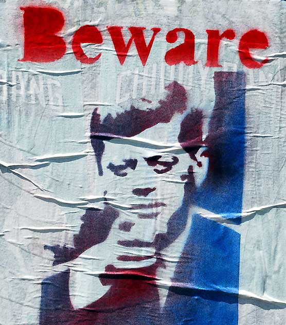 Beware Hipsters (JFK) - Melrose Avenue, Hollywood