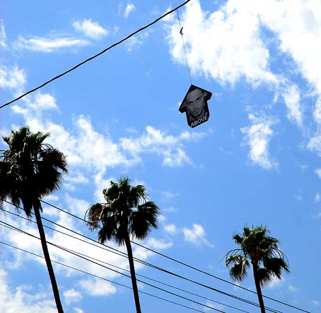 Johnny Depp Dangle over Sunset Boulevard