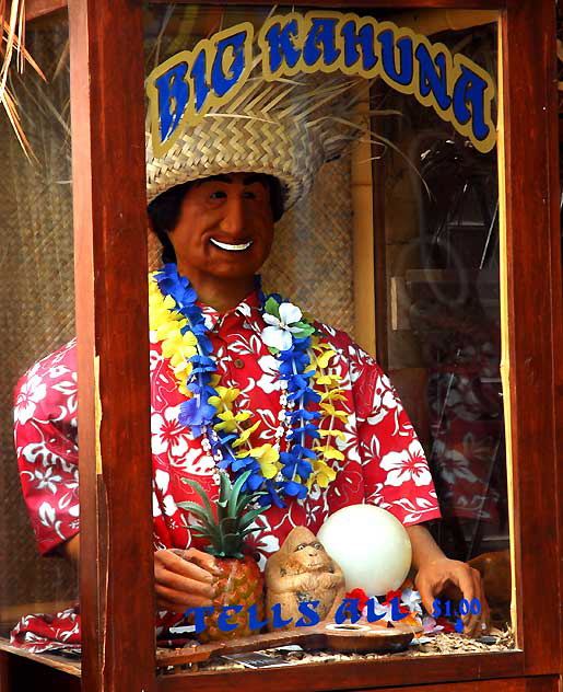Big Kahuna fortune-teller booth, Ocean Front Walk, Venice Beach