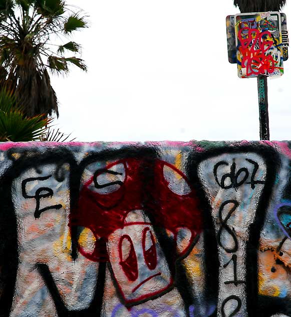 Graffiti Wall at Venice Beach, Thursday, July 8, 2010