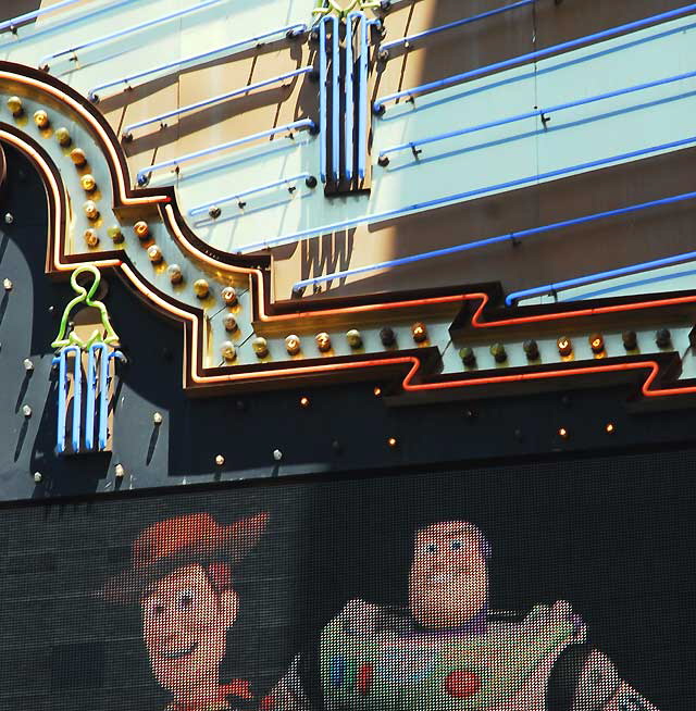 Marquee at the El Capitan Theater, Hollywood Boulevard