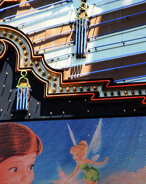 Marquee at the El Capitan Theater, Hollywood Boulevard