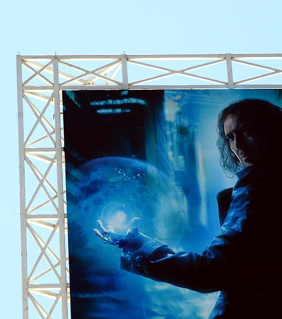 Billboard for the 2010 version of The Sorcerer's Apprentice, Hollywood Boulevard, Tuesday, July 13, 2010
