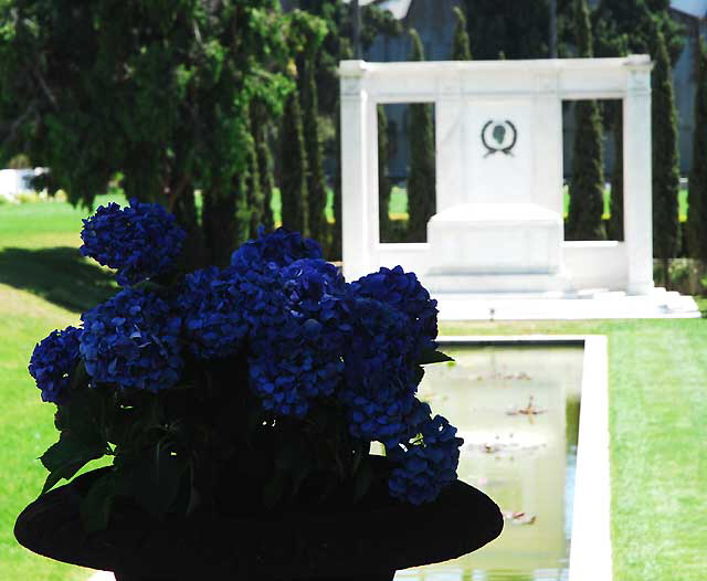 Crypt of Douglas Fairbanks and Douglas Fairbanks Junior at the Hollywood Forever Cemetery, Santa Monica Boulevard, Hollywood