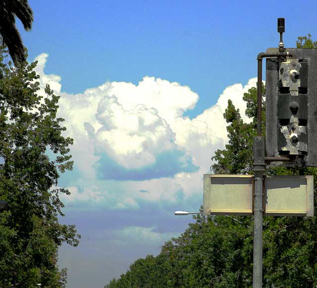 Clouds over LA