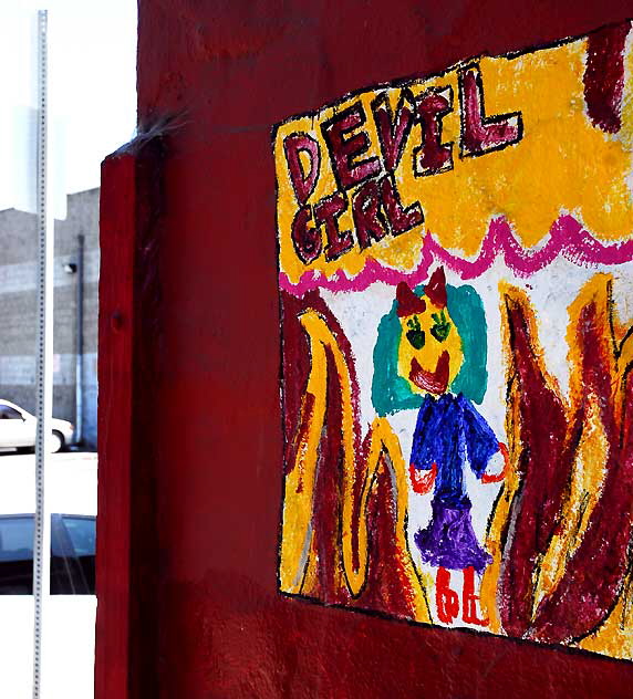 Devil Girl, "Never Open Store" - Melrose Avenue, Hollywood