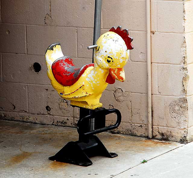 Chicken Ride, antique shop on Hollywood Boulevard