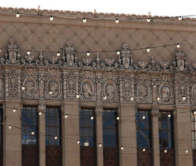 Summer afternoon light on the old El Capitan Theater on Hollywood Boulevard