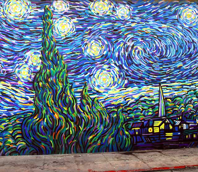 Homage to a Starry Knight, R. Cronk, 1990 - Venice Beach