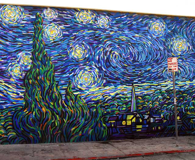 Homage to a Starry Knight, R. Cronk, 1990 - Venice Beach