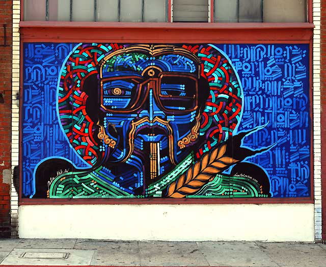 Mural at Pacific and Brooks in Venice Beach