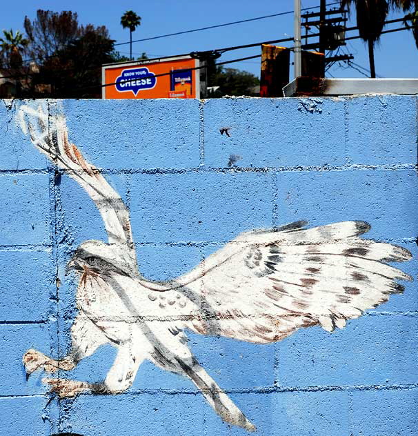 Mural at Sunset Boulevard at Occidental, Los Angeles