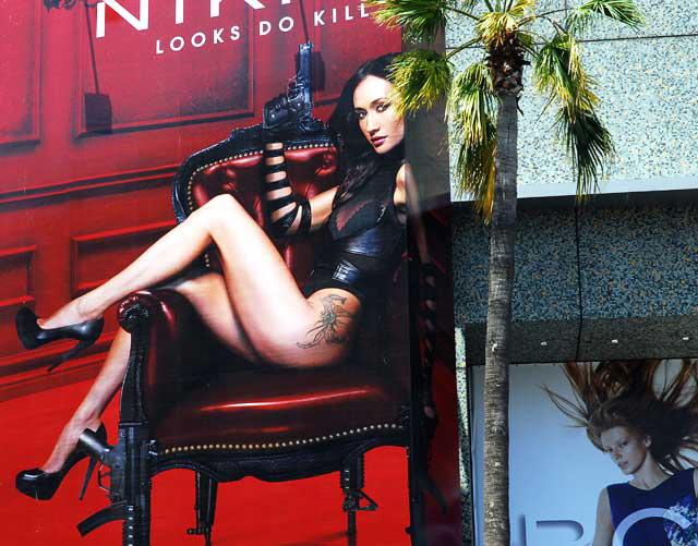 Billboard for "Nikita" - Hollywood and Highland Center