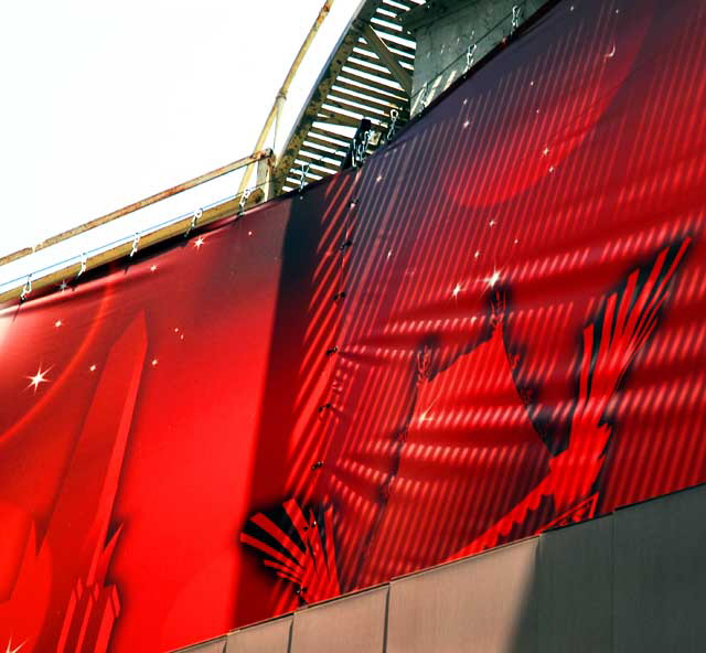 Scrim at Grauman's Chinese Theater, Hollywood Boule