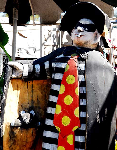 MacDonald's Hamburglar - display yard at Nick Metropolis La Brea and First, Los Angeles