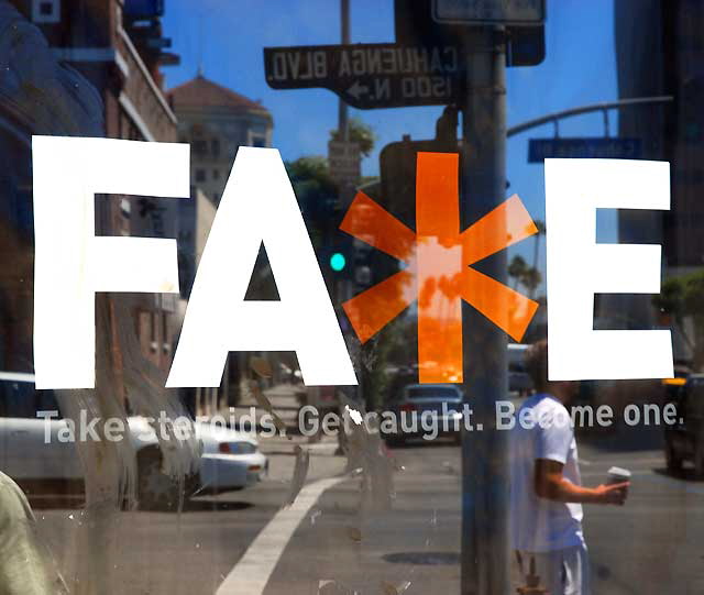 "Fake" - Sunset and Cahuenga, Hollywood