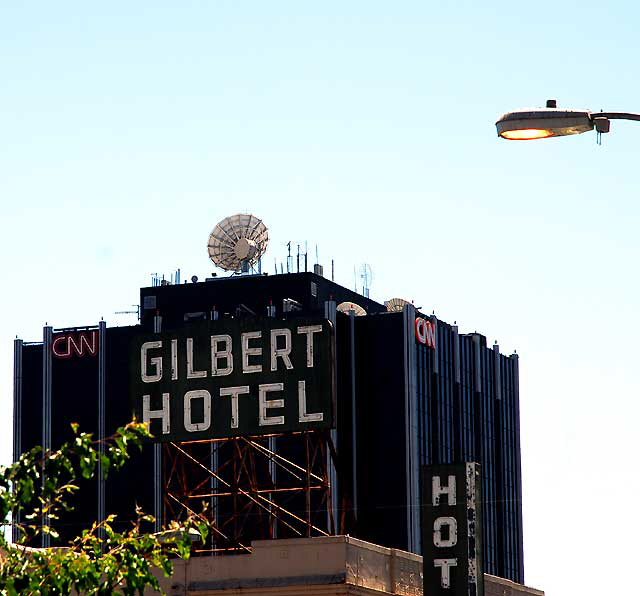 The Gilbert Hotel and the CNN Building, Hollywood