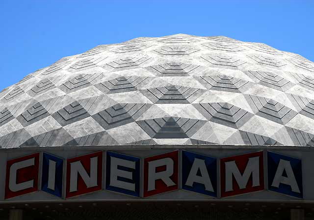 The Cinerama Dome on Sunset Boulevard