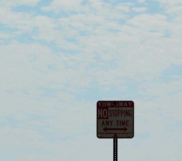 The west end of 64th Street, Playa Del Rey