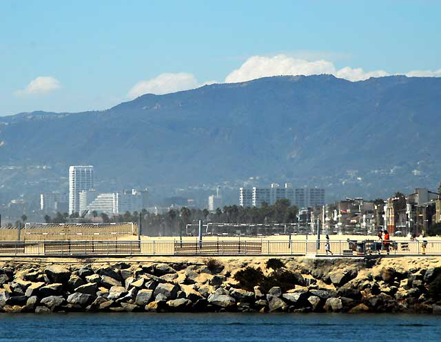 View of Santa Monica from Playa Del Rey