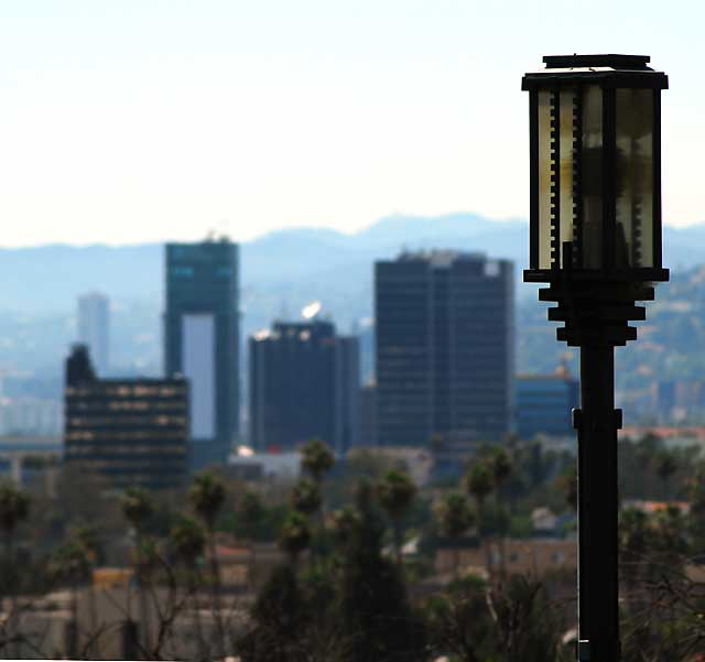 View from Hollyhock House, Hollywood 