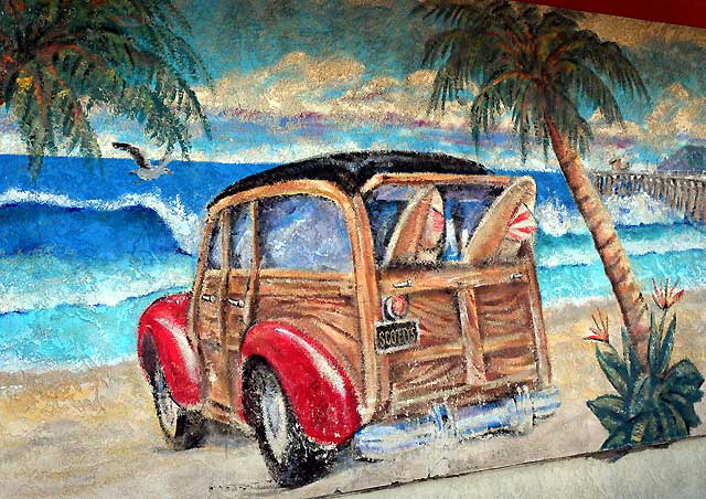 Mural at Scotty's, Hermosa Beach