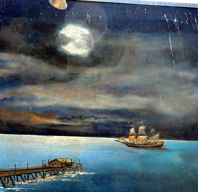 Treasure Island mural, Pier Avenue, Hermosa Beach