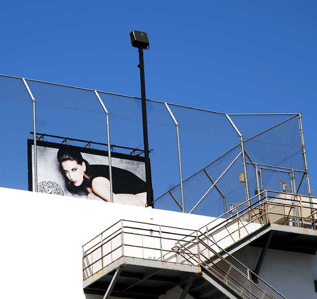 Nordstrom billboard at Hollywood and Vine, roof of the Ricardo Montalbn Theater