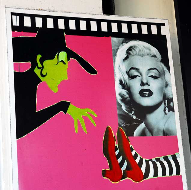 The Wicked Witch and Marilyn Monroe, Hollywood Boulevard