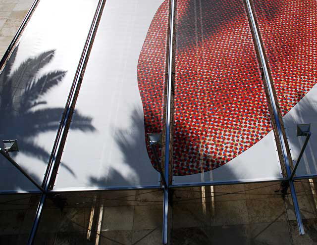 Scrim at the Los Angeles County Museum of Art, 5905 Wilshire Boulevard