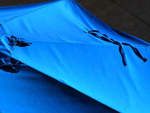 Blue Deck Umbrella