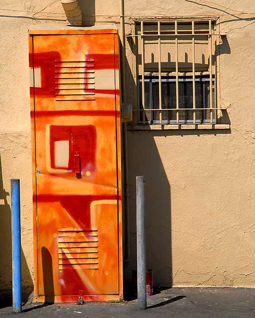 Color Box - alley behind Melrose Avenue