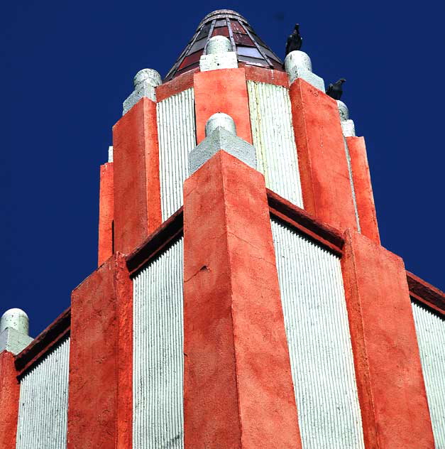 Tower at La-La, Argentinean restaurant, Melrose Avenue