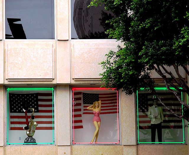 Windows at Iguana Vintage Clothes, Hollywood and Vine