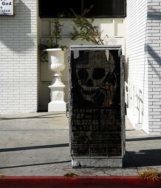 Cell Phone Skull, Fairfax at Oakwood