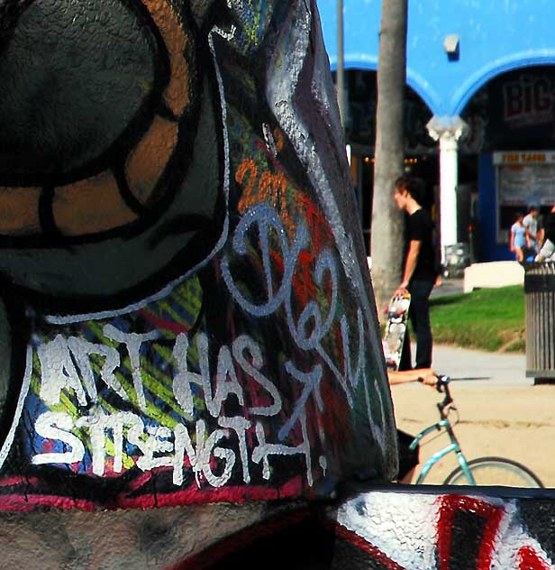 Elephant - Graffiti Wall at Venice Beach