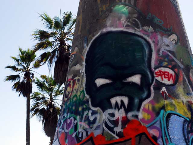 Spew - Graffiti Wall at Venice Beach
