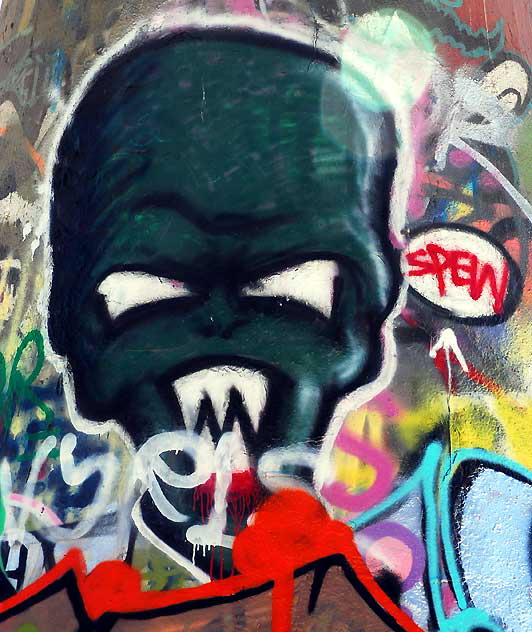 Spew - Graffiti Wall at Venice Beach