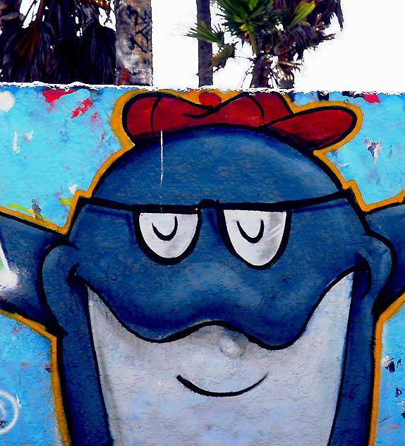 Happy Tuna - Graffiti Wall at Venice Beach