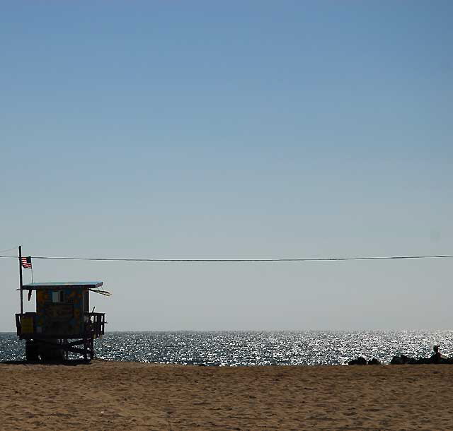 Venice Beach, late afternoon, Friday, September 10, 2010