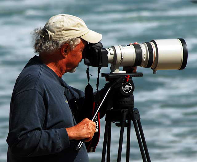 Photographer, Surfrider Beach, Malibu