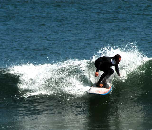 Surfing, Malibu, Friday, September 17, 2010