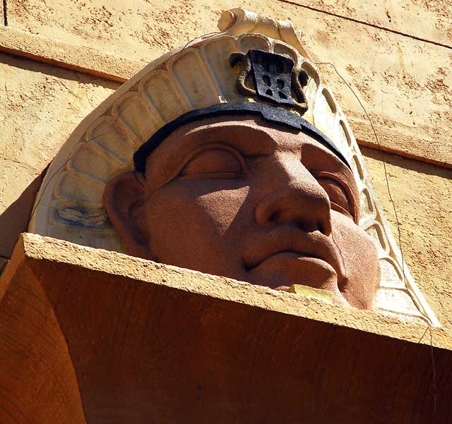 Courtyard of the Egyptian Theater on Hollywood Boulevard