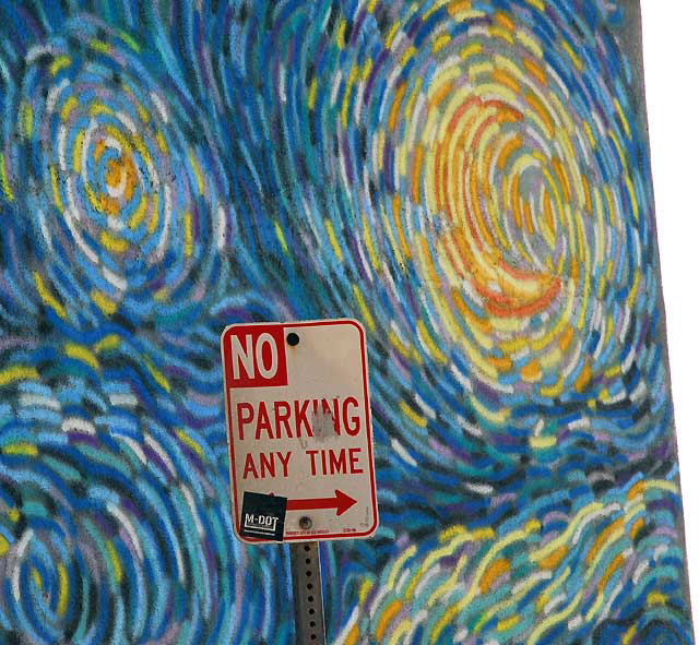 Cronk "Starry Knight" mural - Venice Beach